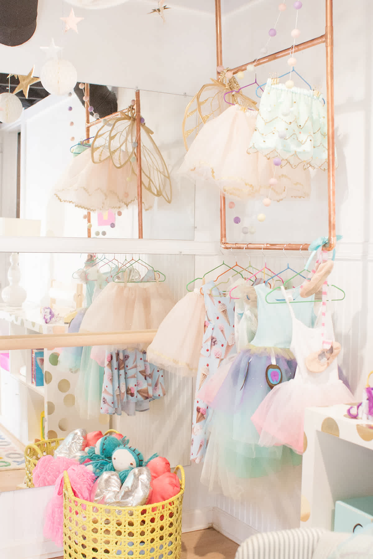 DIY dress up rack Simple DIY dress up rack