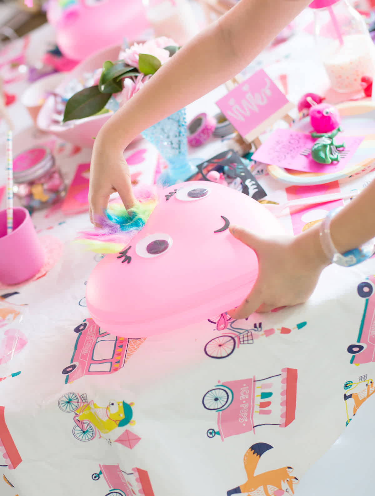 valentine making party for kids