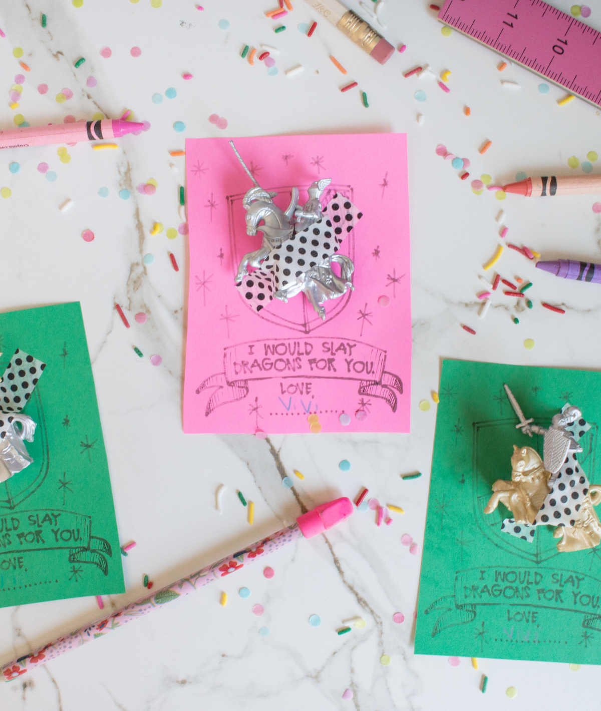 Cute DIY no candy boy classroom valentines