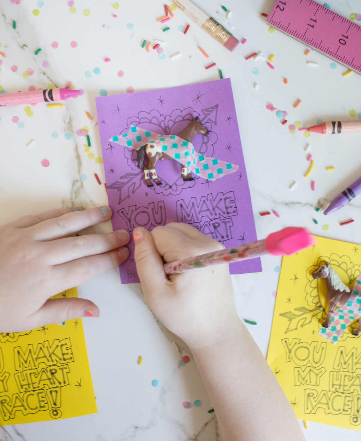 cute candy free classroom valentines