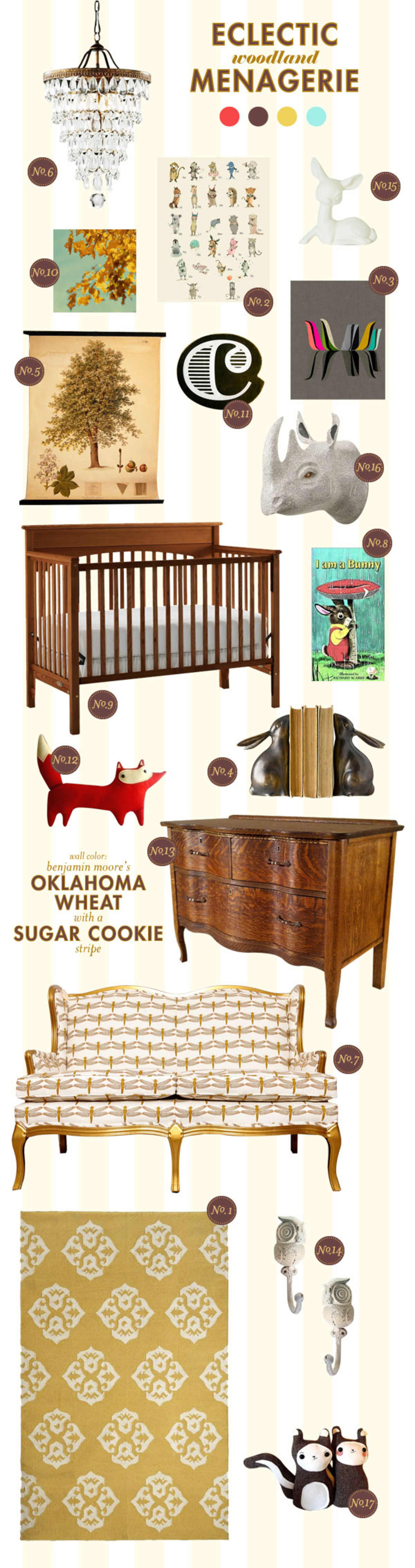 woodland neutral baby room ideas