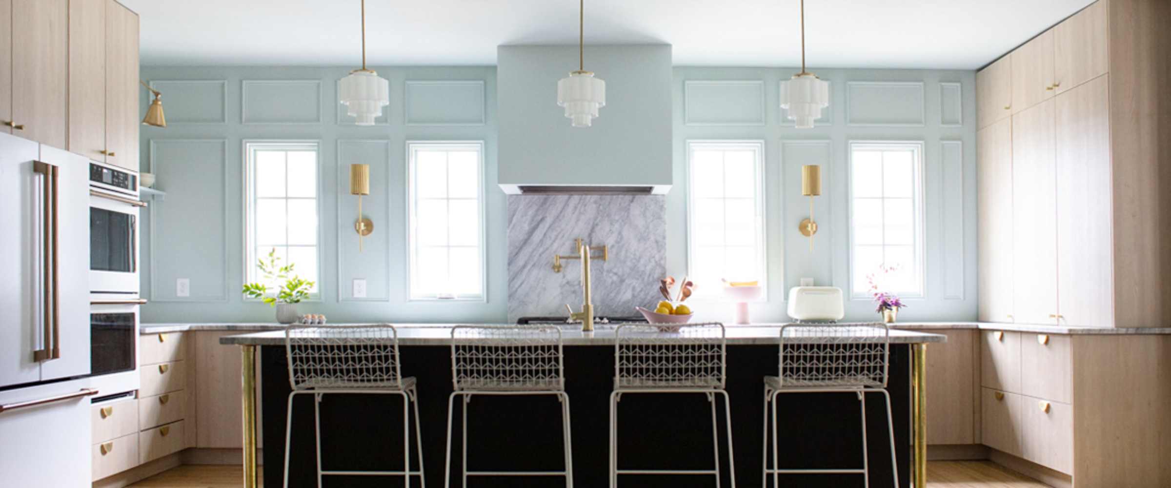 A Blue Kitchen Renovation