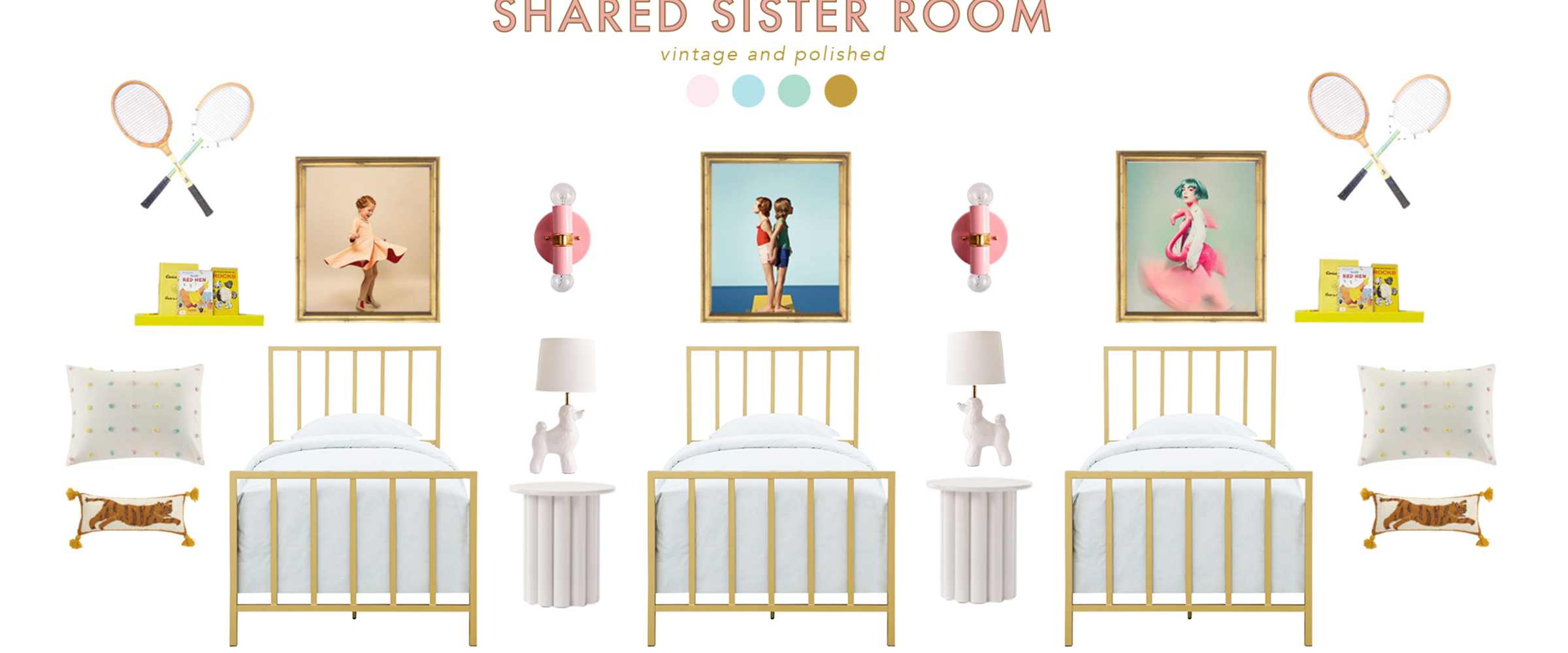 Plans for a Shared Room for three girls