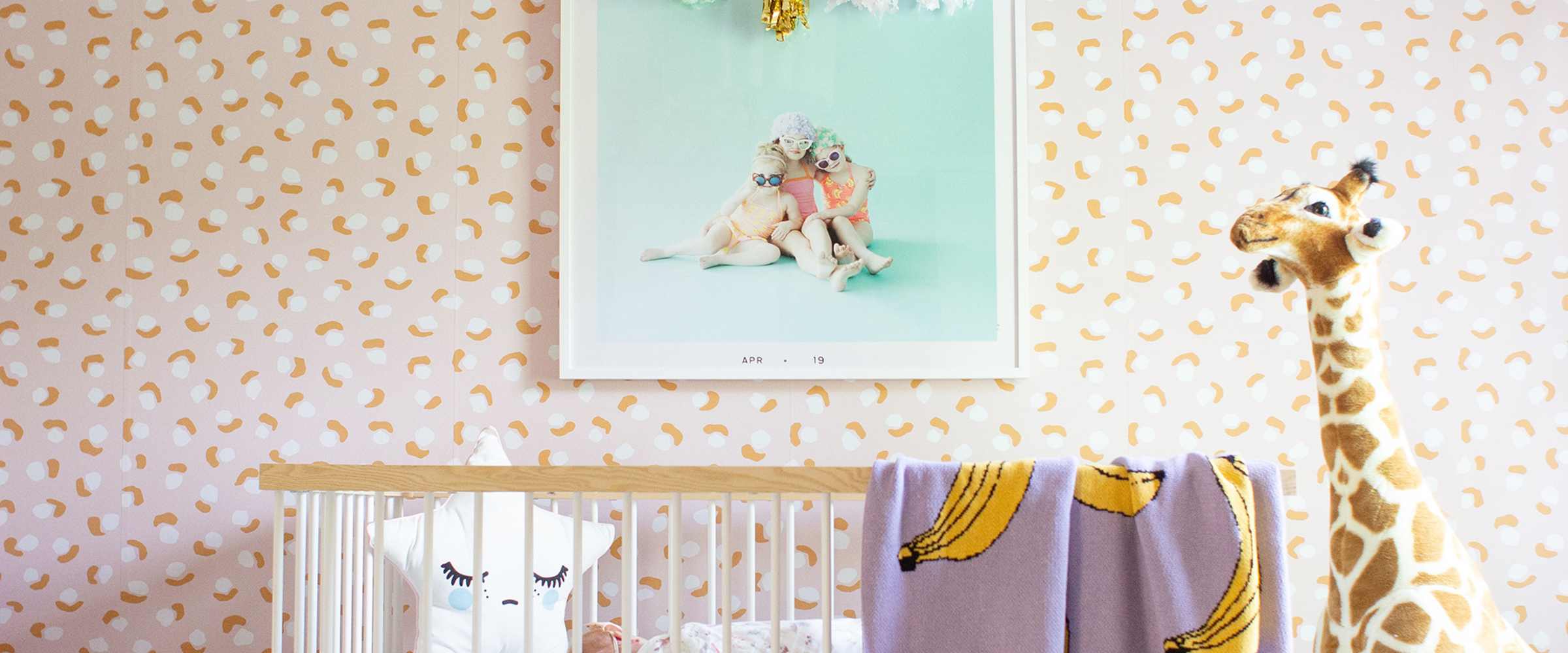 Modern and Sweet Baby Girl Room