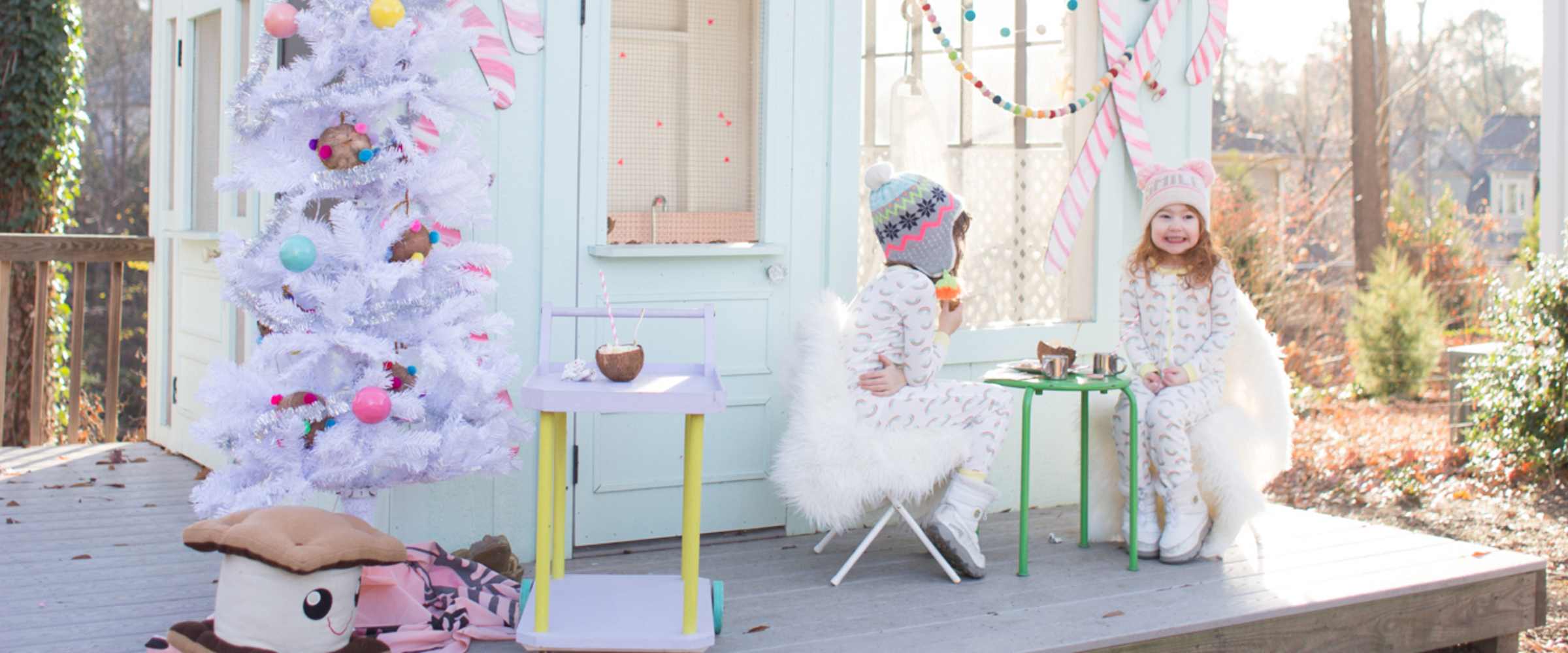 a gingerbread playhouse