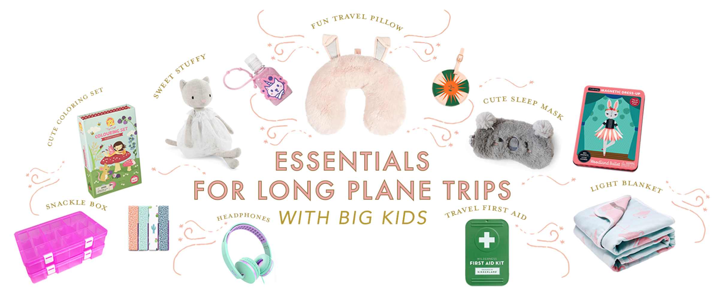 Essentials and Tips for Long Plane Trips with Big Kids