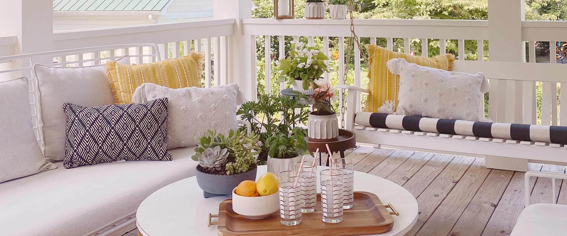 An Easy Spring Porch Refresh