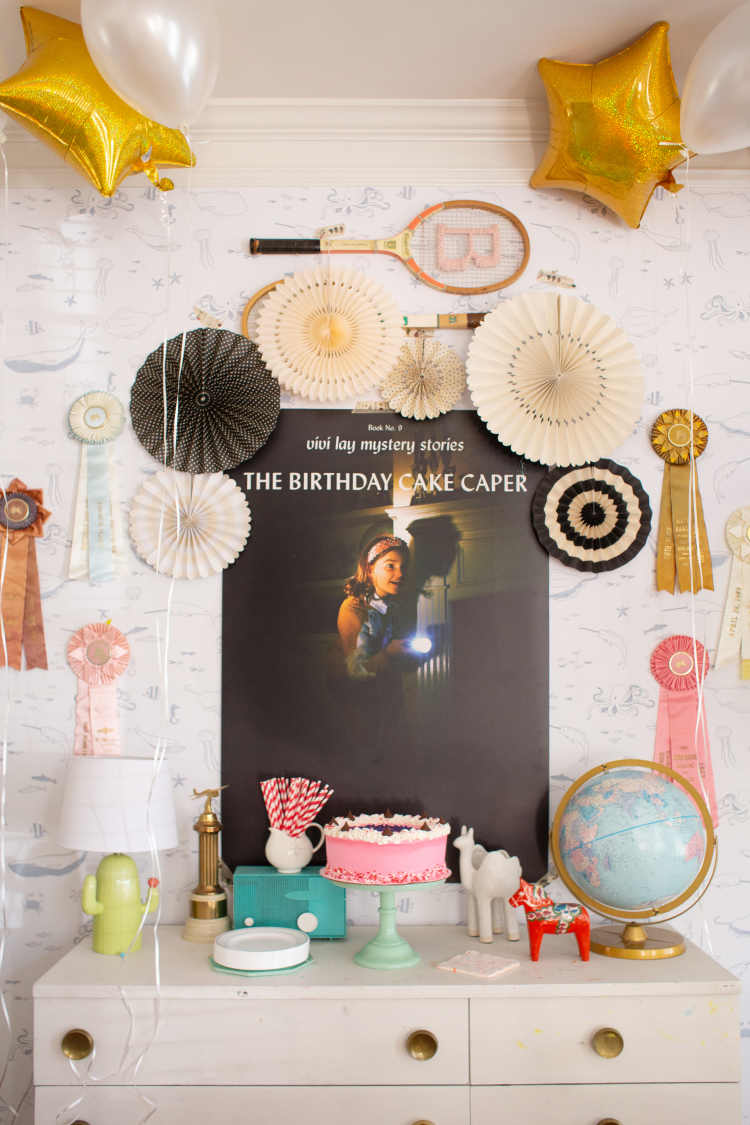 Nancy Drew Mystery Birthday Party Ideas - Lay Baby Lay