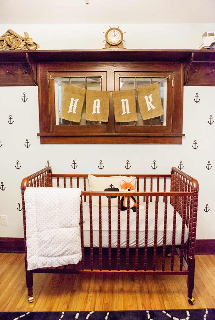 nautical baby room