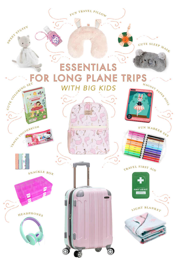 What to Include Inside Airplane Travel Bags for Kids - Spot of Tea