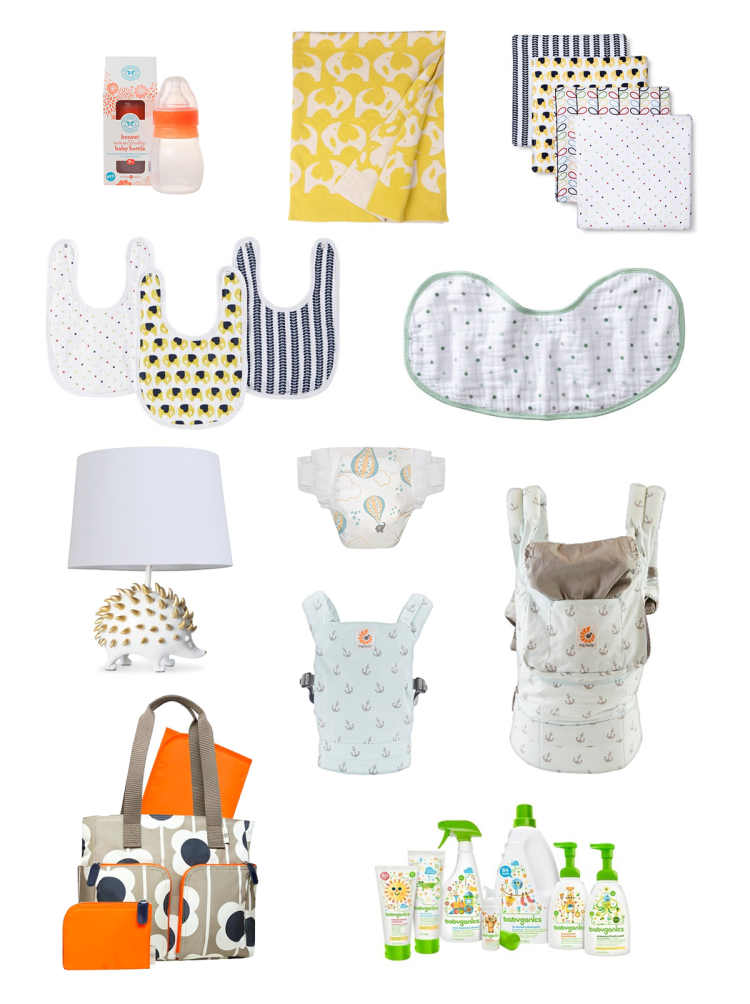 target baby items