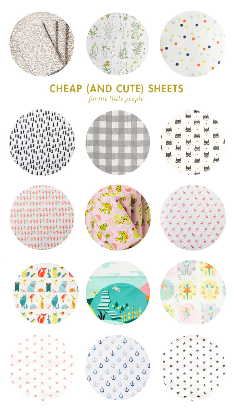 cheap kids sheets
