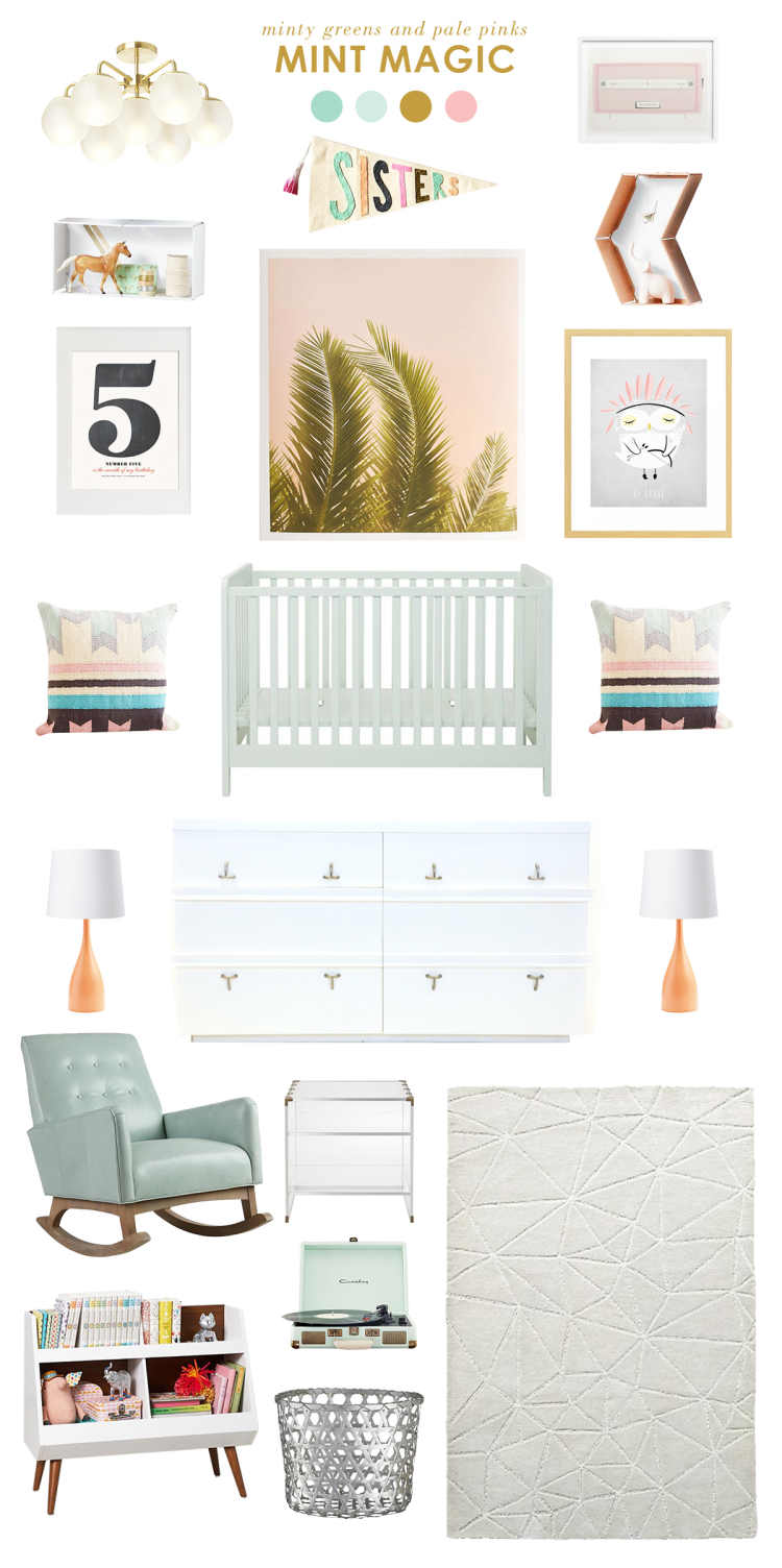 mint baby room