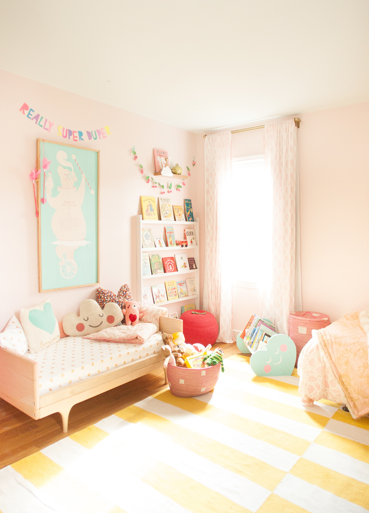 pink shared girl's room pink girl bedroom