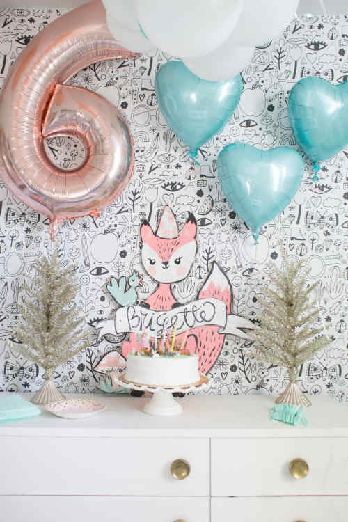 Simple Fox or Woodland Party Ideas for Kids