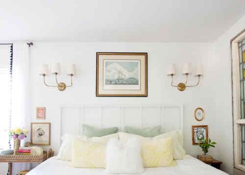 Aqua Border Frame Duvet