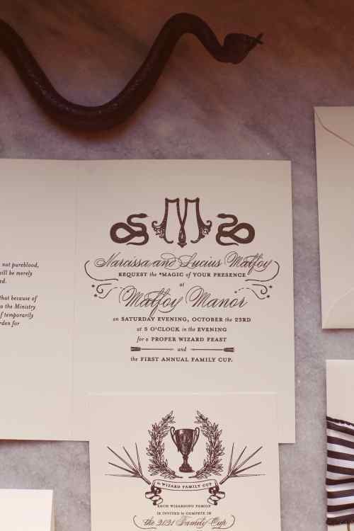 Harry Potter Feast Invite Inspiration & Downloads