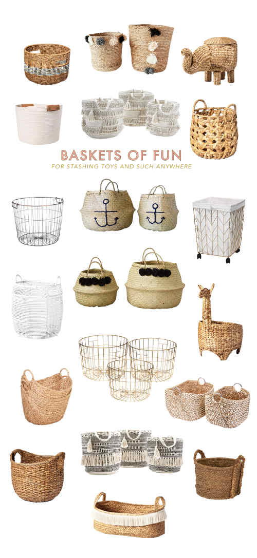 Cute and Affordable Basket Roudup