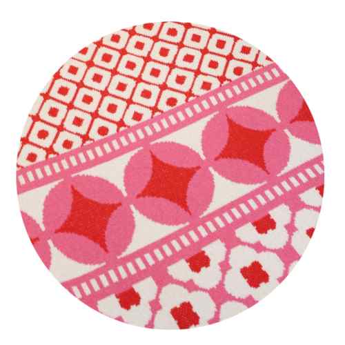 Misaki Bubble Gum Coral Blanket