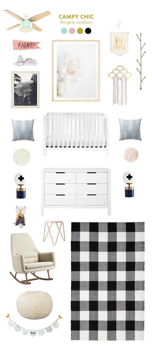 Campy Chic Baby Room Ideas