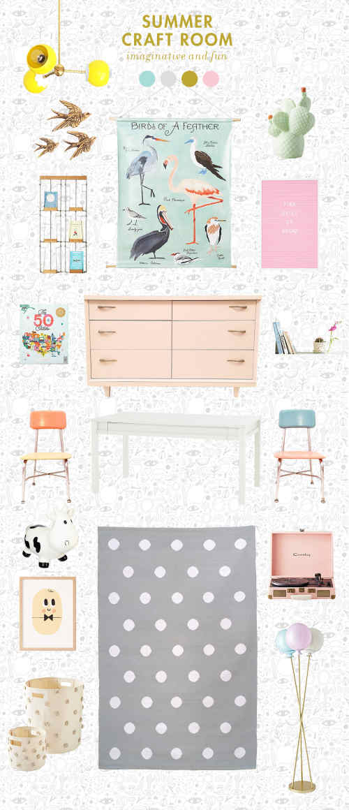 summer craft room ideas