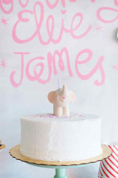 simple and sweet first birthday party