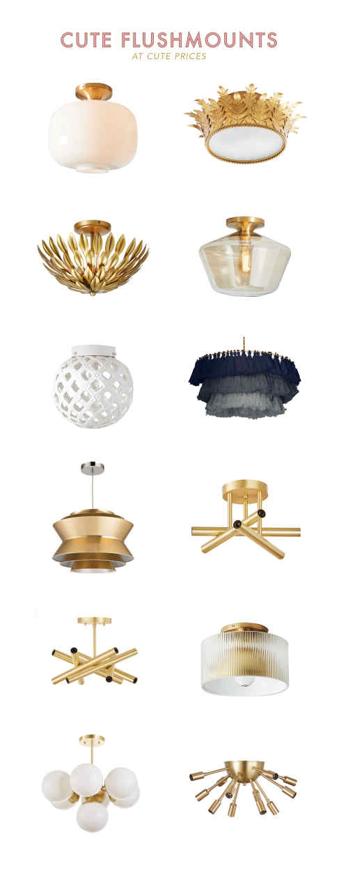 Affordable and Cute Flush Mount Lights for Kid Rooms