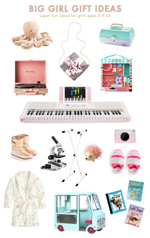 Christmas Gift Ideas for Big Girls (ages 5 - 9)