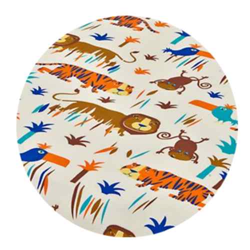 Lions and Tigers Crib Sheet