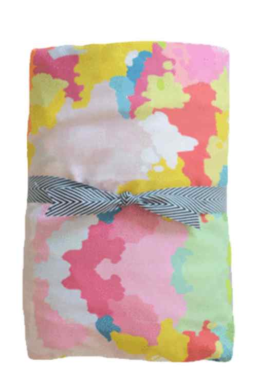 Preppy Girl Crib Sheet