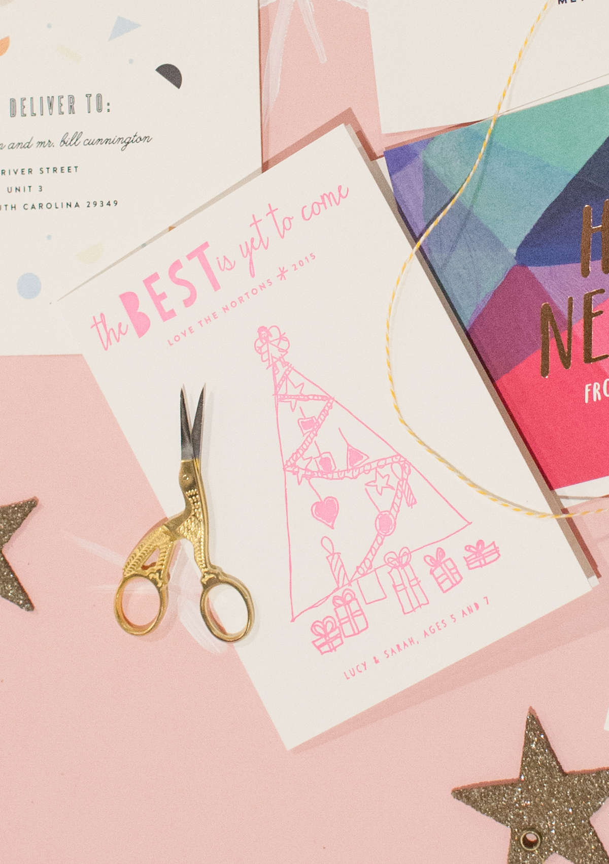 Minted Christmas Cards - Lay Baby Lay