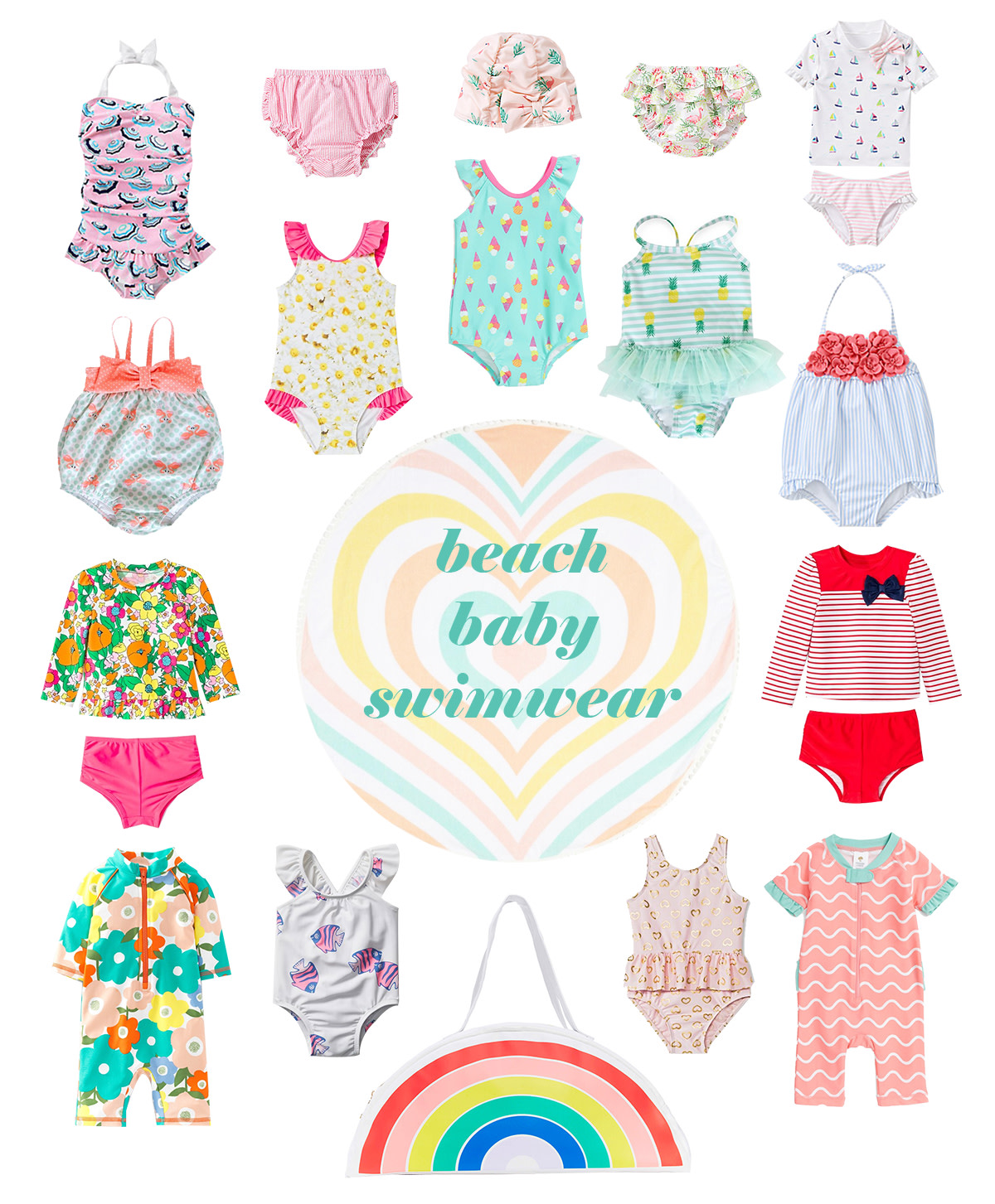 Beach Baby Swimsuits - Lay Baby Lay