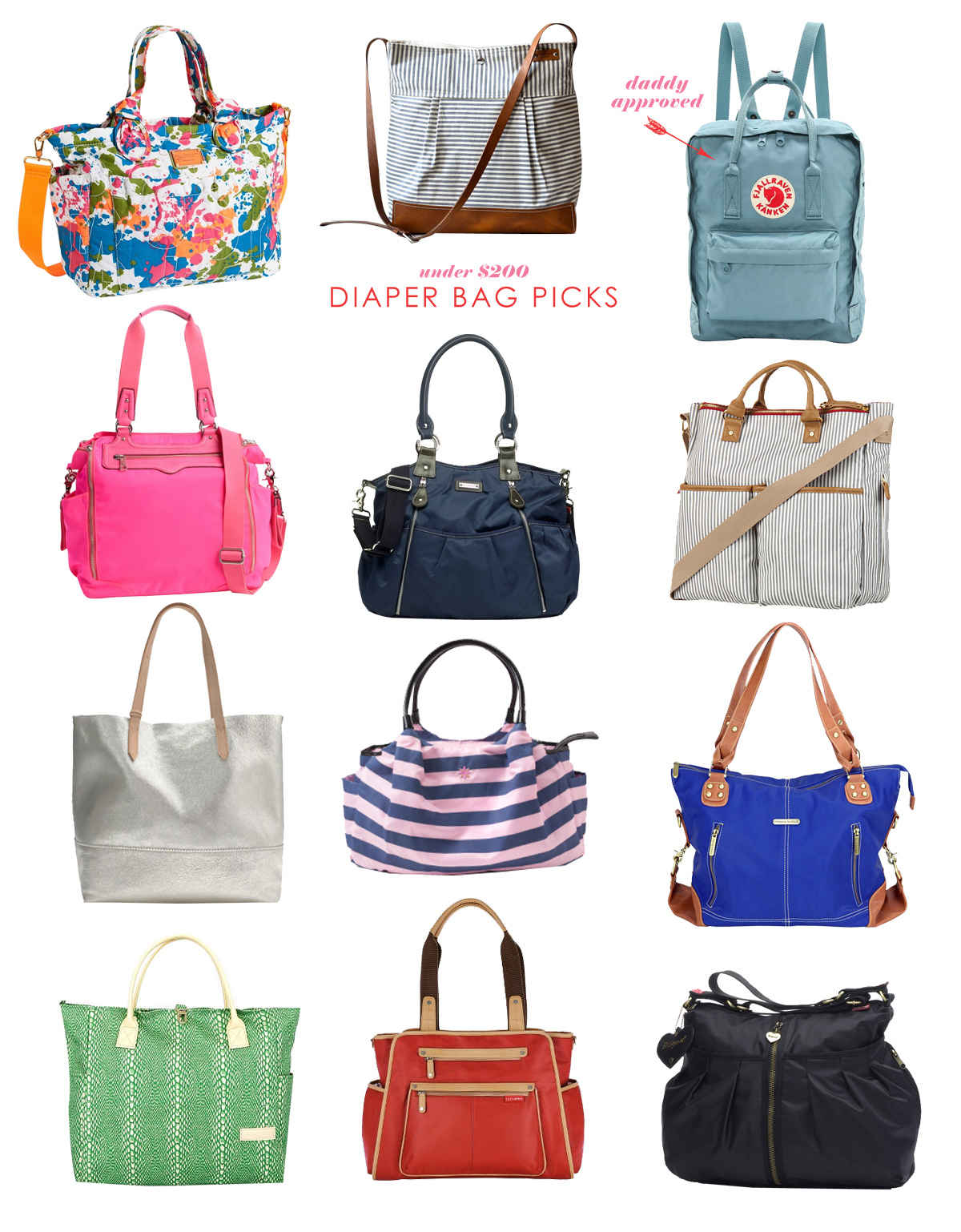 Divine Diaper Bags - Lay Baby Lay