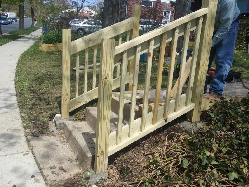 Carpentry - Wooden Rails