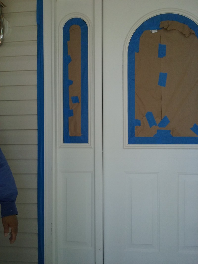 Paint - Front Door Before