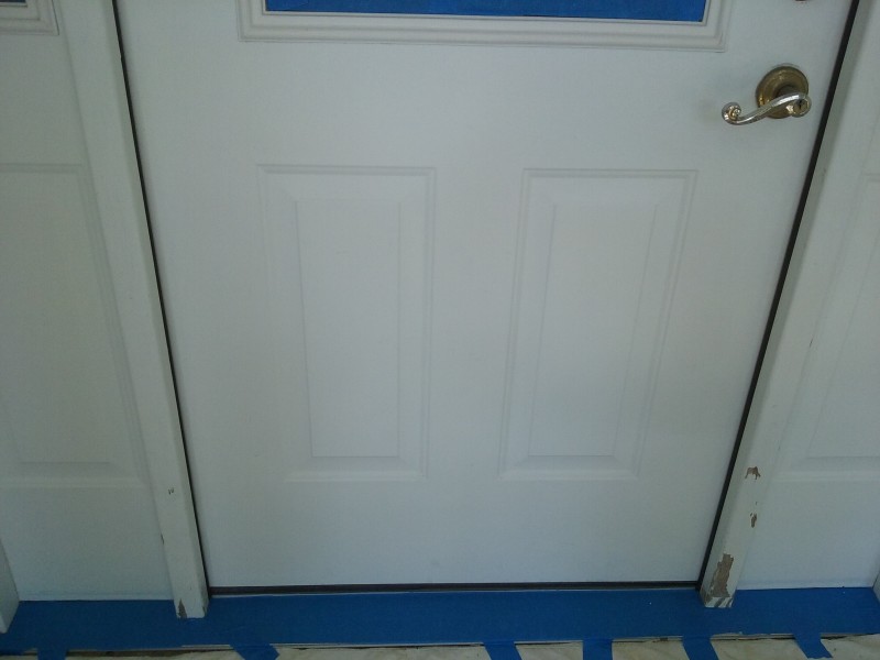 Paint - Front Door Before