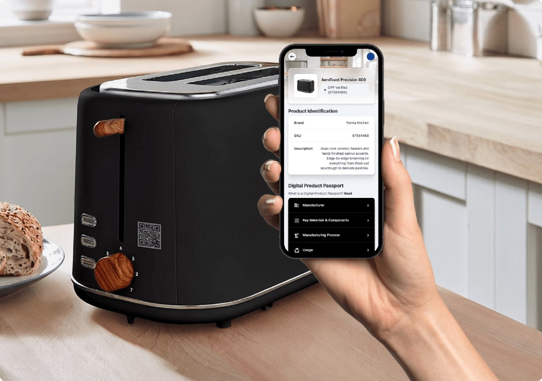 Meet EU standards with Digital Product Passport