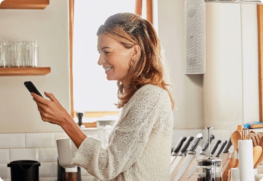Kitchen appliance owner using Layerise