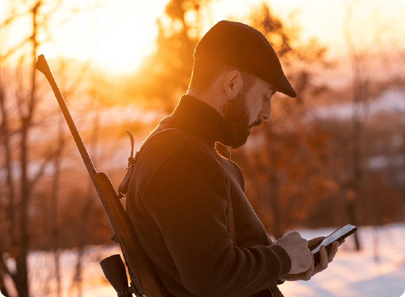 Firearm owner using Layerise