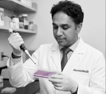 Dr. Wakas, founder of AtomicMedX
