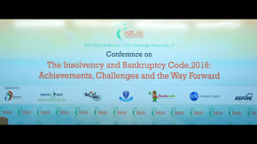 Conference on Insolvency and Bankruptcy Code, 2016