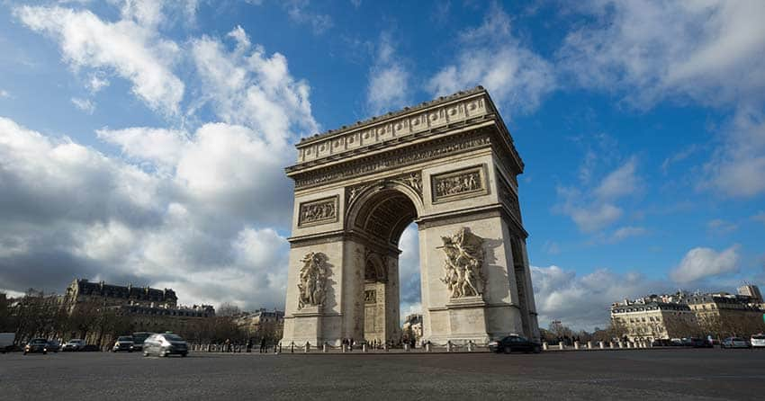 Arc de Triomphe in Paris