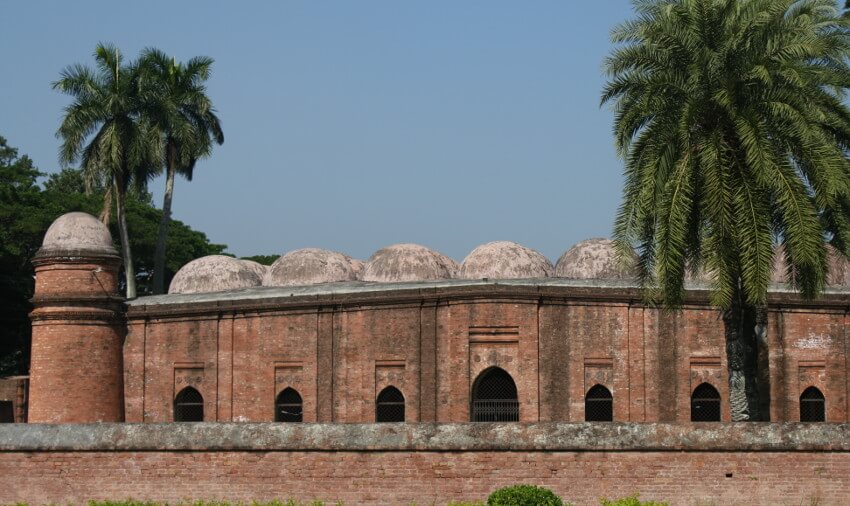 Shaat Gambud Mosque in Bagerhat, Bangladesh