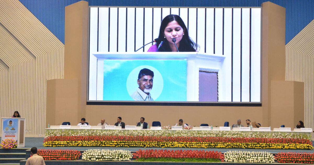 Vote of thanks by Ms. Bhavna Saxena, IPS, OSD, Economic Development Board, GoAP