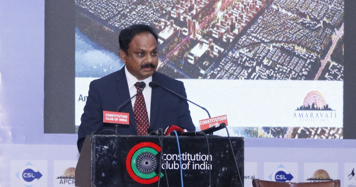 Dr. Sreedhar Cherukuri (IAS), Commissioner, APCRDA