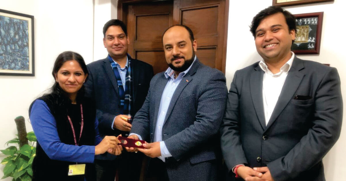 Mr. Pranav Sharma (Director) and Team, Investor Clinic with Ms. Bhavna Saxena (IPS) Special Commissioner APEDB, Mr. Vikas Sharma, Director & Chief executive, CSL.