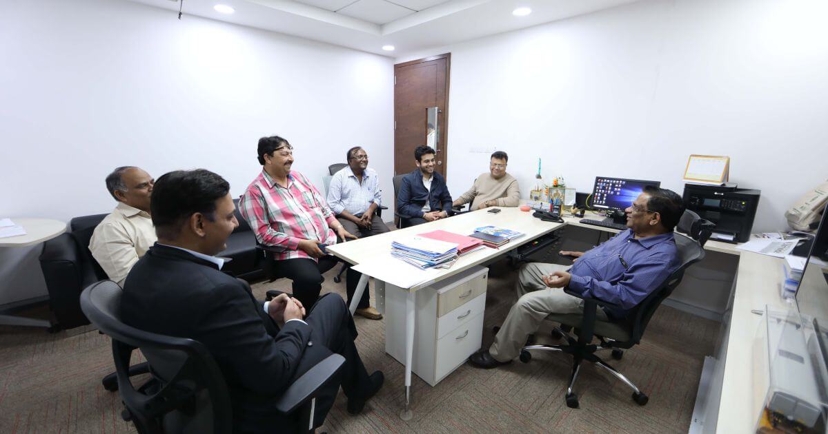 Meeting Pro Vice Chancellor Prof D. Narayana Rao of SRM University, Amaravati 