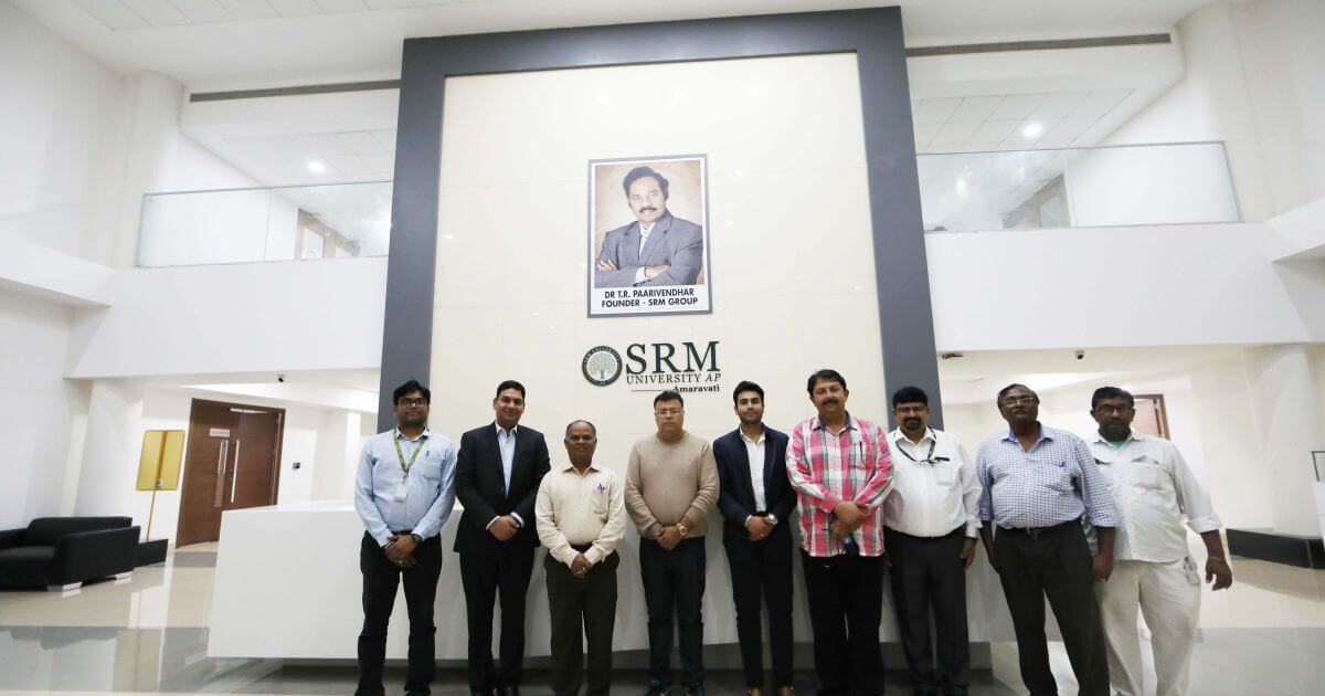At SRM University, Amaravati