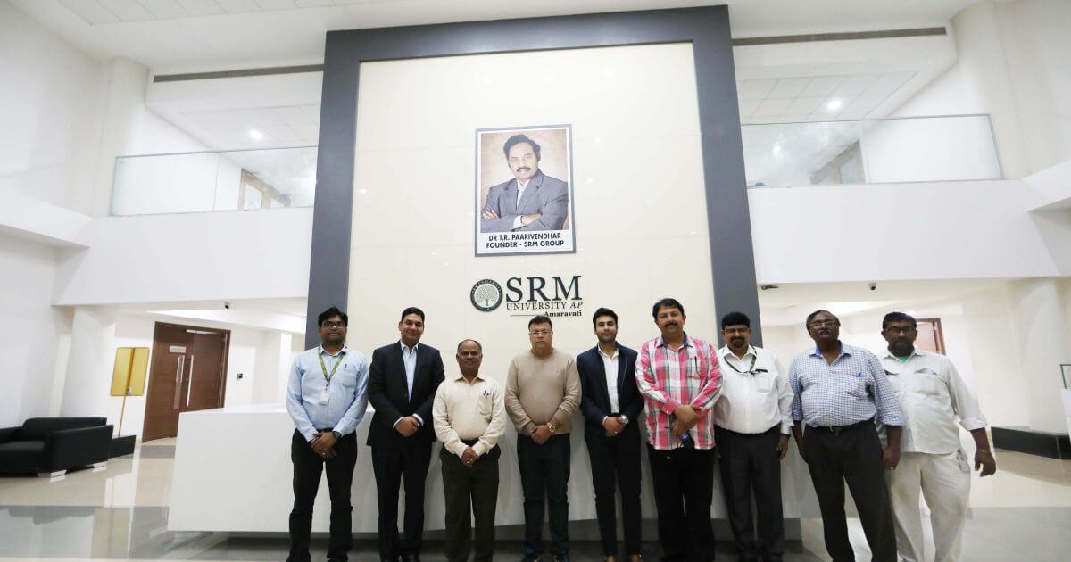 At SRM University, Amaravati