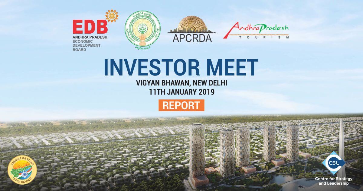 Special Investor Meet with key Andhra Pradesh Government departments organised by CSL